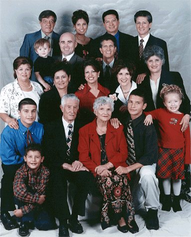 La familia espa&ntilde;ola